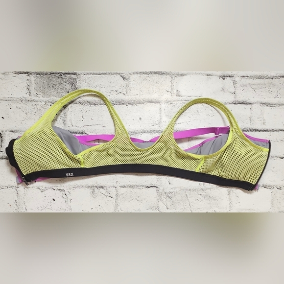 Victoria's Secret Yellow and Purple Sports Bra - Picture 11 of 14